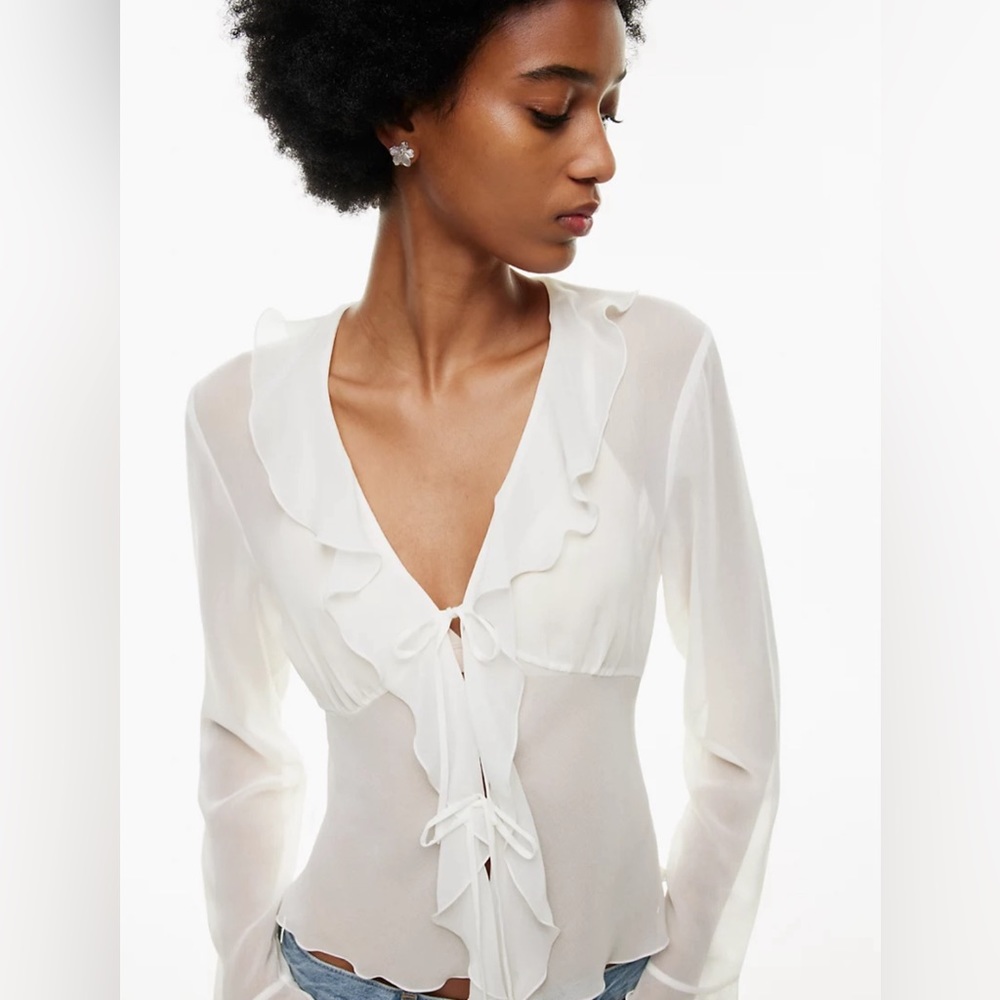 Aritzia Wilfred Frenchy Blouse